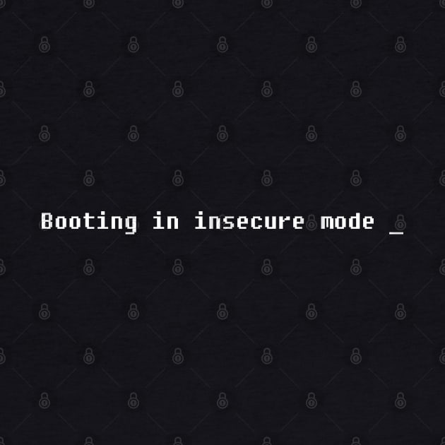 Booting in Insecure Mode d by karutees